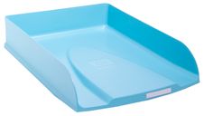 Exacompta Skandi - Corbeille à courrier bleu givré - A4+