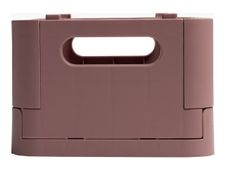 Exacompta Skandi - Boîte de rangement pliable - format mini (A6+) - vieux rose
