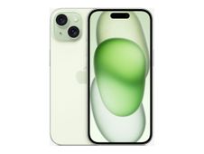 Apple iPhone 15 - Smartphone - 5G - 6/512 Go - vert