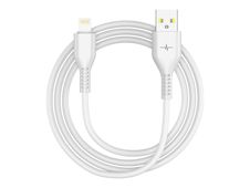 Wave Concept - Câble de charge - USB vers Lightning - 1 m - blanc 