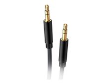 Wave Concept - Câble audio jack/jack 3.5 mm - 1 m - double blindage