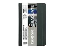 Canson Graduate - Mixed media book - 140 x 216 mm - portrait - 64 pages - gris