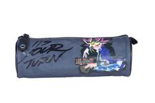 Trousse ronde YU-GI-OH! - 1 compartiment - gris - Kid'Abord