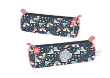 Trousse ronde KIP Roller - 1 compartiment - bleu marine - Kid'Abord