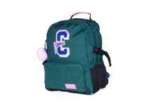 Sac à dos Camps Corduroy - 2 compartiments - velours vert - Kid'Abord