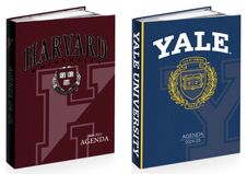 Agenda Harvard ou Yale - 1 jour par page - 12 x 17 cm - 2 modèles au choix - Kid'Abord