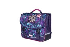 Cartable Ettavee Bright 38 cm - 2 compartiments - violet - Kid'Abord