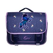 Cartable Cybel - 38 cm - 2 compartiments - bleu - Bagtrotter