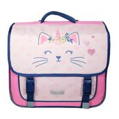 Cartable Phileas - 38 cm - 2 compartiments - moustache - Bagtrotter