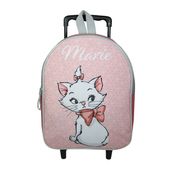 Sac maternelle à roulettes Marie - 1 compartiment - rose - Bagtrotter