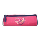 Trousse ronde Phileas - 1 compartiment - cœur - Bagtrotter