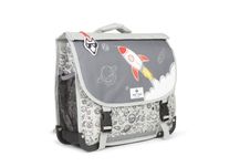 Cartable réversible Rocket - 38 cm - 2 compartiments - gris - Pol Fox