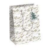 Clairefontaine Excellia - Sac cadeau - moyen - 21.5 cm x 10.2 cm x 25.3 cm - altitude - blanc