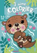 J'aime colorier 3-5 ans : Loutres