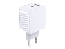 BigBen Connected - Chargeur secteur - USB A+C (12+20W) - blanc