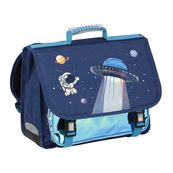 Cartable Space - 38 X 32 X 15 cm - 2 compartiments - bleu - Viquel