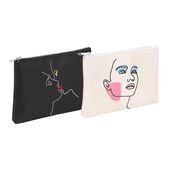 Pochette plate Kiss - différents modèles disponibles - Viquel