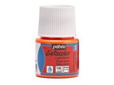 Pebeo Setacolor Light Fabrics - Peinture à base d'eau - orange fluorescent - 45 ml
