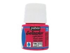 Pebeo Setacolor - Peinture tissus clairs - onyx - 45 ml
