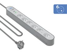 BigBen - Multiprise parafoudre 6 prises - 800j - Universel