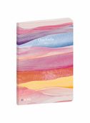 Quo Vadis Iconic - Cahier de notes - A5 (150 x 210 mm) - 64 feuilles / 128 pages - papier blanc - doublé - groove - couvercle multicolore