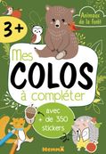Mes Colos à Compléter - Animaux de la Forêt - avec plus de 350 Stickers