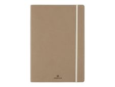 Oberthur - Carnet de notes A4 - 200 pages - papier ivoire - marron