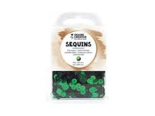 Graine Creative - Paillettes - 6 mm de diamètre - vert - pack de 4000