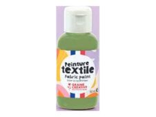 Graine Creative - Peinture textile - kaki - 50 ml