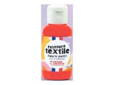 Graine Creative - Peinture textile - rouge - 50 ml