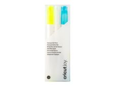Cricut Joy - Roller - bleu, jaune, blanc - opaque - encre gel - 1 mm (pack de 3)