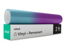 Cricut - Matériaux d'activités manuelles - 30.5 x 61 cm - violet, turquoise - permanent - vinyle