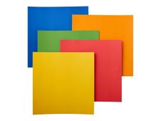 Cricut Smart Paper Bright Bow - Carte d'autocollants - 10 feuilles - jaune, mandarine, vert vif, rouge cardinal, bleuet - 210 g/m²