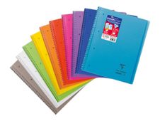 Clairefontaine Koverbook - Cahier à spirale - A4 Plus - 96 pages - disponible dans différentes couleurs