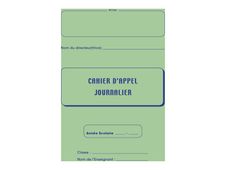 ELVE - Registre d'appel - A4 - 28 pages