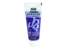 Pebeo Studio Acrylics - Peinture acrylique - dark cobalt violet imitation - 100 ml