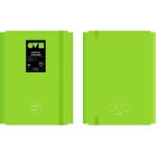 CARPETA 3 SOLAPAS FOLIO UNEQUAL MINIMAL VERDE