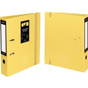 ARCHIVADOR A4 65MM UNEQUAL MINIMAL AMARILLO
