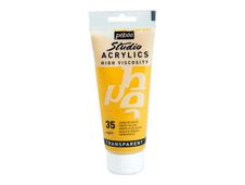 Pebeo Studio Acrylics - Peinture acrylique - jaune venise - 100 ml