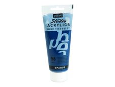 Pebeo Studio Acrylics - peinture - peinture acrylique - imitation prussian blue - 100 ml