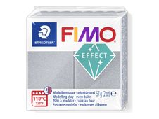 Pâte Fimo Effect - Argent métallique - 57G