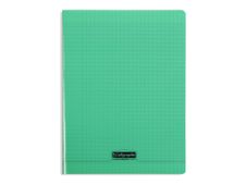 Calligraphe 8000 - Cahier polypro A4 (21x29,7cm) - 192 pages - grands carreaux (Seyes) - vert