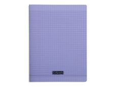 Calligraphe 8000 - Cahier polypro A4 (21x29,7cm) - 192 pages - grands carreaux (Seyes) - violet