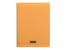Calligraphe 8000 - Cahier polypro A4 (21x29,7cm) - 192 pages - grands carreaux (Seyes) - orange