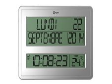 ORIUM by CEP RC - horloge digital - 43 x 32.5 cm - argent