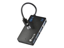 NGS Wonder IHUB4 - Concentrateur (hub) - USB-C, PC/MAC/tablet compatible - 4 x SuperSpeed USB 3.0 - de bureau