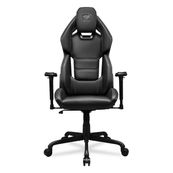 Fauteuil gamer HOTROD - accoudoirs réglables - appuie-tête intégré - noir
