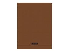 Calligraphe 8000 - Cahier polypro 24 x 32 cm - 96 pages - grands carreaux (Seyès) - marron