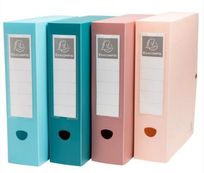 Exacompta Skandi - Boîte de rangement - Dos 8 cm - Couleurs assorties