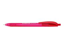 STAEDTLER ball 4230 - Stylo à bille rétractable - rouge - 1 mm - pointe moyenne